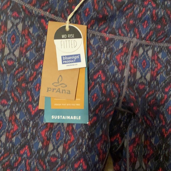 Prana Mid Rise Leggings - Picture 3 of 4